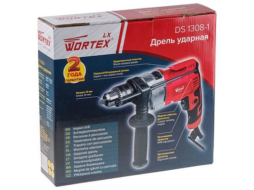 Ударная дрель Wortex LX DS 1308-1 0329087