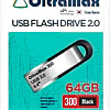 USB Flash OltraMax 300 64GB (черный)