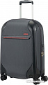 Чемодан-спиннер American Tourister Skyglider Jet Black 55 см