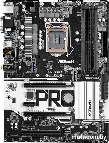Материнская плата ASRock Z270 Pro4