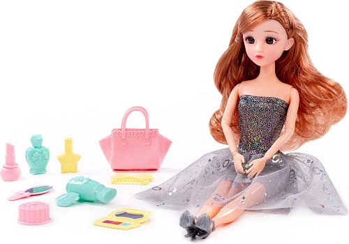 Кукла Полесье Ксюша в платье 02550