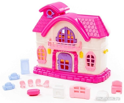 Кукольный домик Полесье Сказка с набором мебели 78261