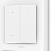 Выключатель Aqara Light Switch H2 EU WS-K08D 2 клавиши (белый)