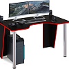 Геймерский стол Сокол КСТ-18 (черный/красный)