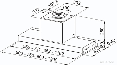 Кухонная вытяжка Franke Maris FSTS Drip-Free 60 X 305.0702.609