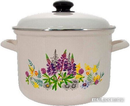 Кастрюля Лысьвенские эмали Люпины С-1615АП2/4Жм