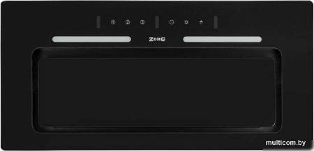 Кухонная вытяжка ZorG Star 1080 60 S-GC (черный)