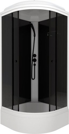 Душевая кабина Triton Грэй-Блэк B 90х90