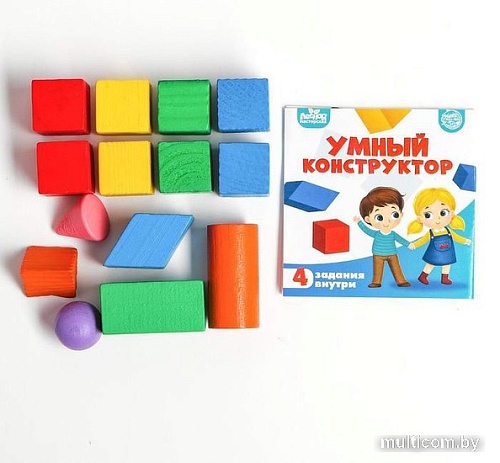 Конструктор/игрушка-конструктор Лесная мастерская Умный конструктор 5178832