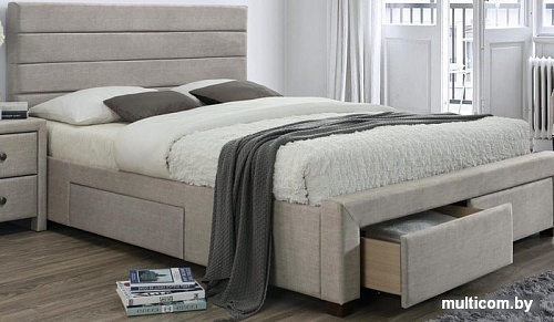 Кровать Halmar Kayleon 200x160 (бежевый)