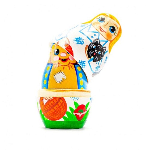 Развивающая игра Брестская Матрешка Волшебник страны Оз (набор 5 шт)