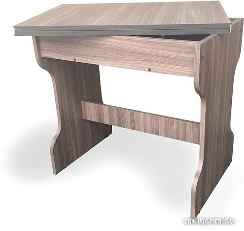 Кухонный стол Анмикс Раскладной ИП 01-340000 (ЛДСП, ясень шимо темный)