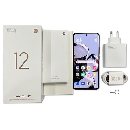 Смартфон Xiaomi 12T 8GB/256GB международная версия (серебристый)