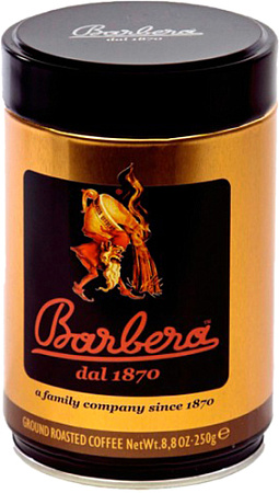 Кофе Barbera Gold в зернах 250 г