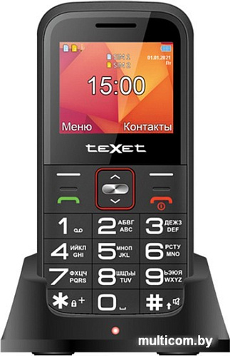 Мобильный телефон TeXet TM-B418 (черный)