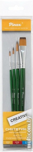 Набор кистей Pinax Creative line 239994 (4 шт, синтетика)