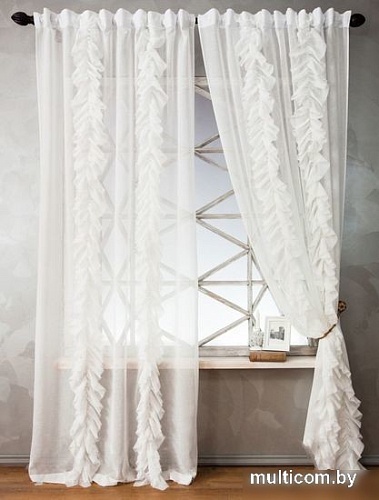 Комплект штор Pasionaria Иви 400x260 (белый)