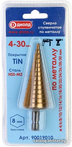 Сверло ДИОЛД 4-30 мм 90019010