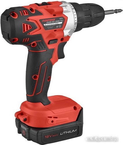 Дрель-шуруповерт Парма ДША-02-2016/2Li 02.021.00015 (с 2-мя АКБ, кейс)