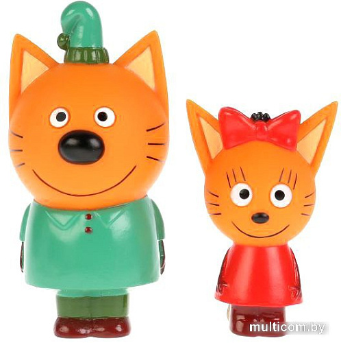 Набор игрушек для ванной Капитошка Три кота Карамелька и Компот ST-FT1809-07