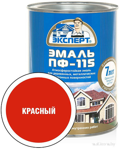 Эксперт ПФ-115М Глянцевый 0.8 кг (красный)