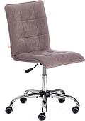 Кресло TetChair Zero (велюр, светло-серый)