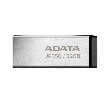 USB Flash ADATA UR350 32GB UR350-32G-RSR/BK (серебристый/черный)