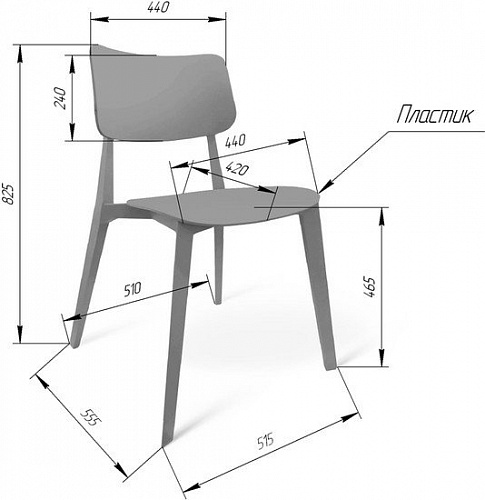 Стул Sheffilton SHT-S110 (белый)