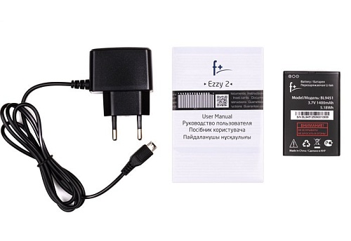 Мобильный телефон F+ Ezzy 2 (черный)
