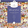 Набор цветных карандашей Lorex Wood Free Cocktail Kittens / LXCPWF24-CK (24 цвета)