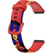 Ремешок Rumi силиконовый для Huawei Band 7 Super Mario