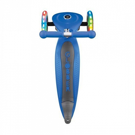 Самокат Globber Primo Foldable Lights (синий)