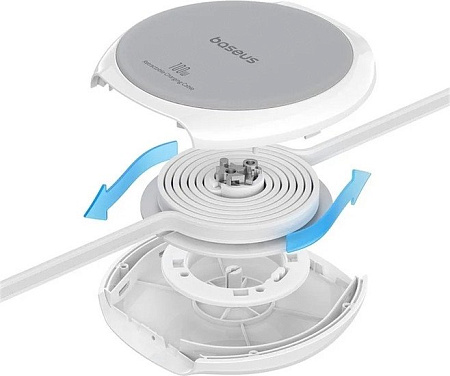 Baseus Free2Draw USB Type-C - USB Type-C (1 м, белый)