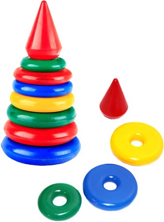 Пирамидка Строим вместе счастливое детство Рубин 5160