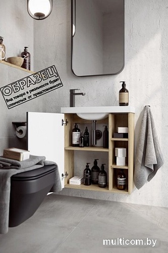 Aqwella Тумба с умывальником Alba ALB0106LDD+ALB0706WM