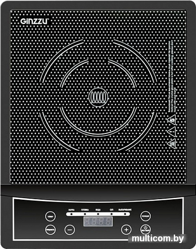 Настольная плита Ginzzu HCI-101