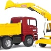 Bruder MAN TGA Construction truck with Liebherr Excavator 02751