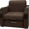 Кресло Сириус Лидер-1 ППУ 105x110 (Eva 27 велюр коричневый)