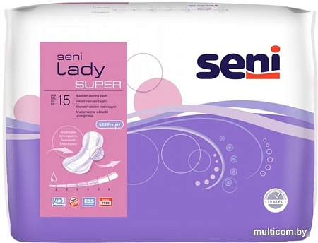 Урологические прокладки Seni Lady Super (15 шт)