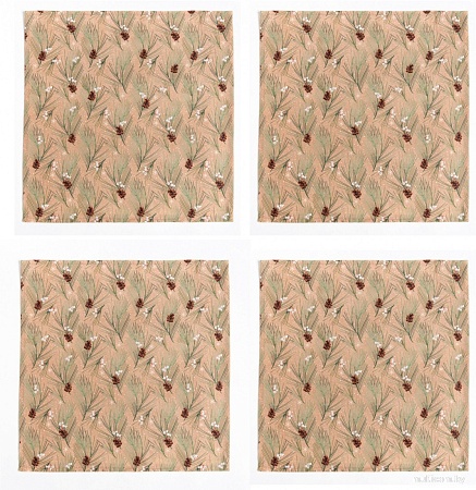 Сервировочная салфетка Этель Spruce Branches 7321860 (4 шт)