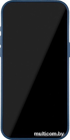 Чехол для телефона uBear Capital Leather для iPhone 15 Pro Max (темно-синий)