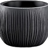 Кашпо Prosperplast Flower Pot DKB150-B411 (черный)