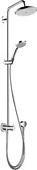 Душевая система Hansgrohe Croma 220 Showerpipe Reno (27224000)