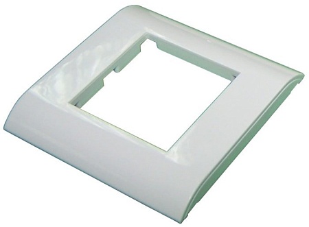 Рамка Lanmaster LAN-FR45x45-WH