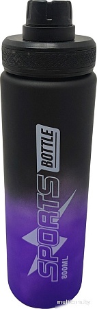 Бутылка для воды Sundays Bottle (0.8л, фиолетовый)