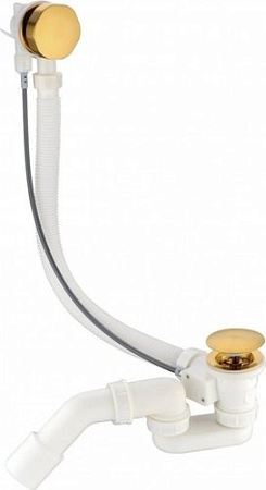 Слив-перелив Grocenberg GB240 (золотой брашированный)