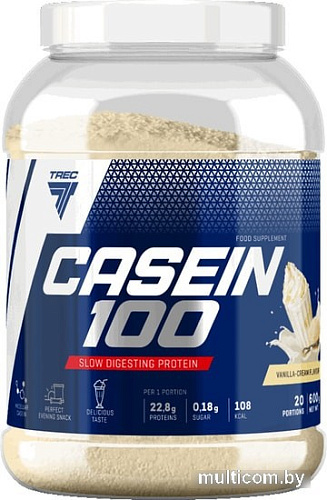 Trec Nutrition Casein 100 (сливочно-ванильный, 600 г)