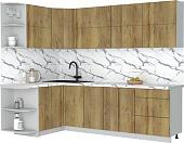 Интерлиния Мила Матте 1.5x2.6 А (дуб вотан/дуб вотан/белый гранит)