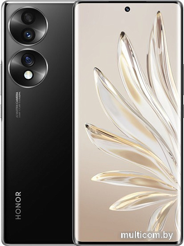 Смартфон HONOR 70 8GB/128GB международная версия (полуночный черный)