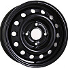 Штампованные диски ТЗСК Daewoo/Nexia 14x5.5&amp;quot; 4x100мм DIA 56.6мм ET 49мм Черный глянец
